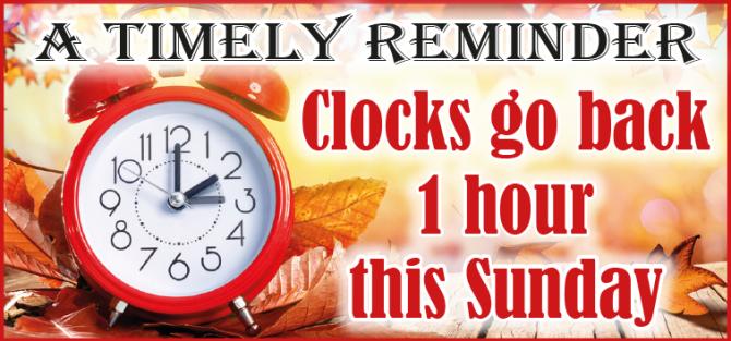 astonmead's tweet image. Don’t forget to put your clocks back an hour before you go to bed tonight and enjoy an extra hour in bed. Tomorrow marks the end of summertime and the start of those darker evening. 🕰️

#BSTEnds #ExtraHour #TimeChange #SleepTime #Autumn #ClocksBack #FallBack