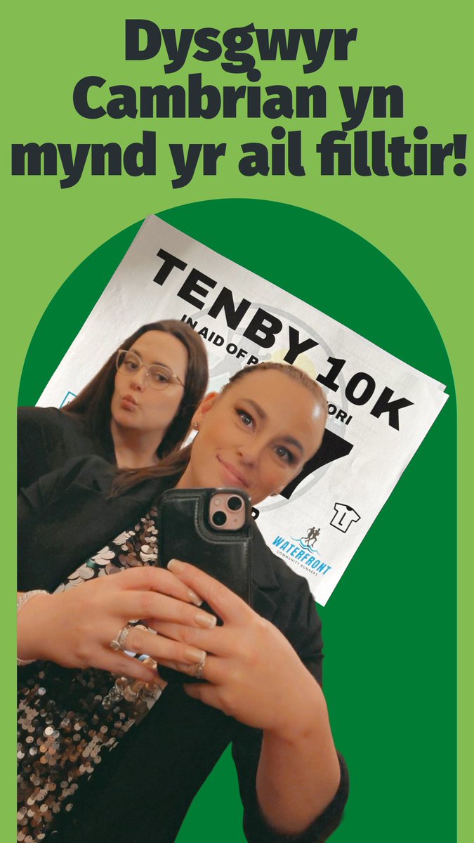Dysgwyr Cambrian yn mynd yr ail filltir!

Dydd Sul yma, Sophie Taylor a Morgan Limmage -  Derbynyddion yn Premier inn Tenby a dysgwyr balch o swyddog hyfforddi CHC Scott Morgan yn camu ymlaen i redeg 10k i gefnogi achos sy'n agos at eu calonnau.
👉  tinyurl.com/5aj74jrm