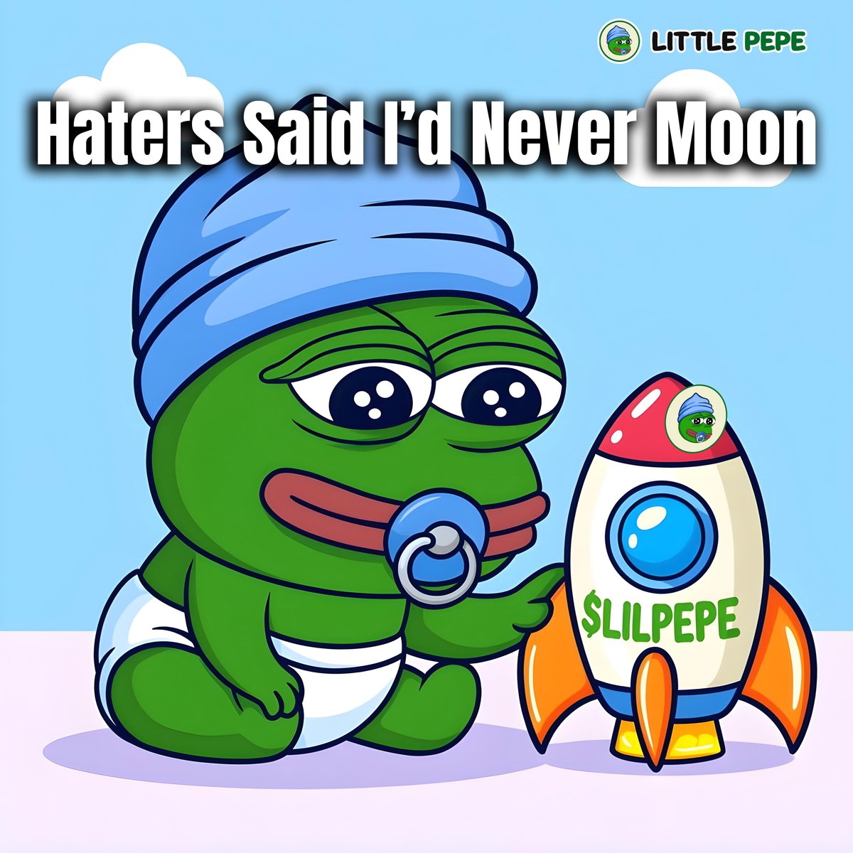 littlepepetoken's tweet photo. Started small, dreaming BIG 🌟👶🚀🐸💚
Buy Today: 👉 https://t.co/3LIS0u0ZgE 

#LittlePepe #LILPEPE #MemeCoin #Cryptopresale https://t.co/xwMn4PTZiU