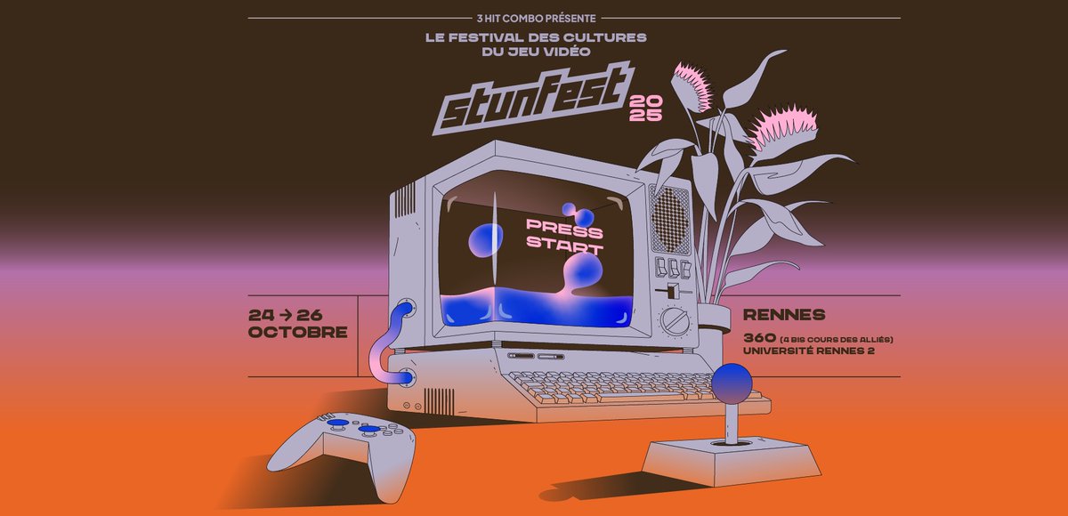 Le 2e jour du #Stunfest 2025 commence, et la scène Speedrun est en train de démarrer ! Retrouvez-nous sur notre chaîne Twitch pour une nouvelle journée de speedruns endiablés !

twitch.tv/speedthemall