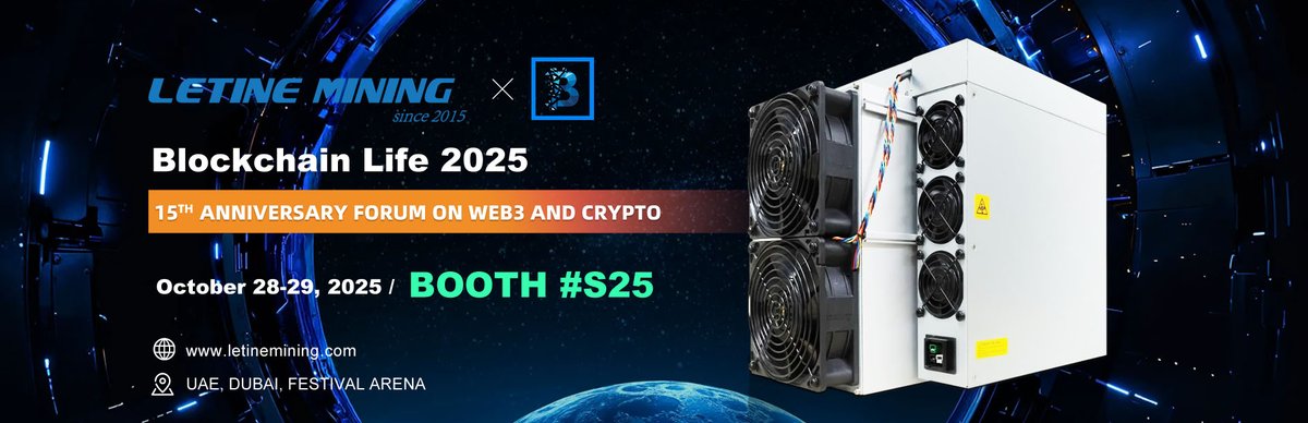 Stopby and say hi. Cant wait to see you at the #blockchainlife2025