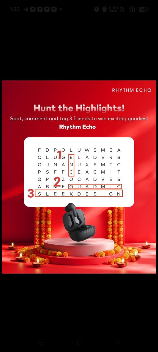 Md_asif_2001's tweet photo. @itel_india Answers
1. ENC
2. QUAD MIC
3. SLEEK DESIGN 
Hoping to win 🤞 🤞 🤞 
@itel_india 

#itel #contestalertindia #FestiveVibes  #participatenow #tagandwin 
Tags
@tikku_2001 
@Ankit7083 
@anilmeghwal968 https://t.co/mD0oKRYQW5