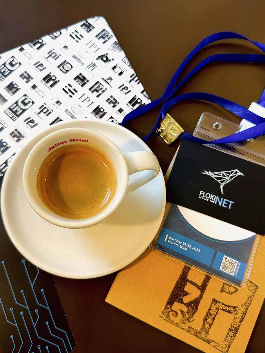 FlokiNETehf's tweet image. ☕ Day 3 at #IPIWoCo25! 
Coffee in hand and ready for another round of great talks and conversations.