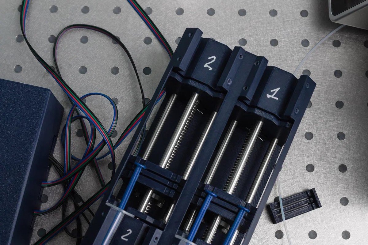 neirylab's tweet photo. Inside the Neiry lab.
Printing components, tuning microfluidic systems,preparing stimulators for new experiments. https://t.co/h7SiipzWvs