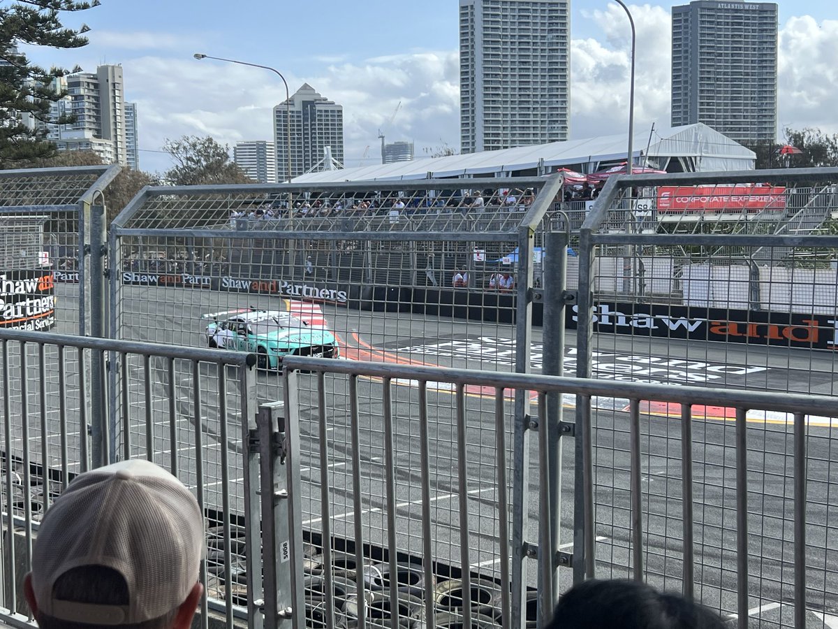 Same seat, same corner, same lovely weather, same loud engine noises! 🚗🚙🏎️🏁 <a href="/supercars/">Supercars</a>
#Supercars #GoldCoast #Queensland #GoldCoast500 #SurfersParadise