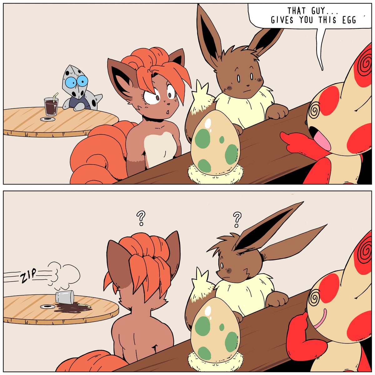 🦊😾🥚 🐰

#pokemon #pmd #eevee #vulpix #spinda