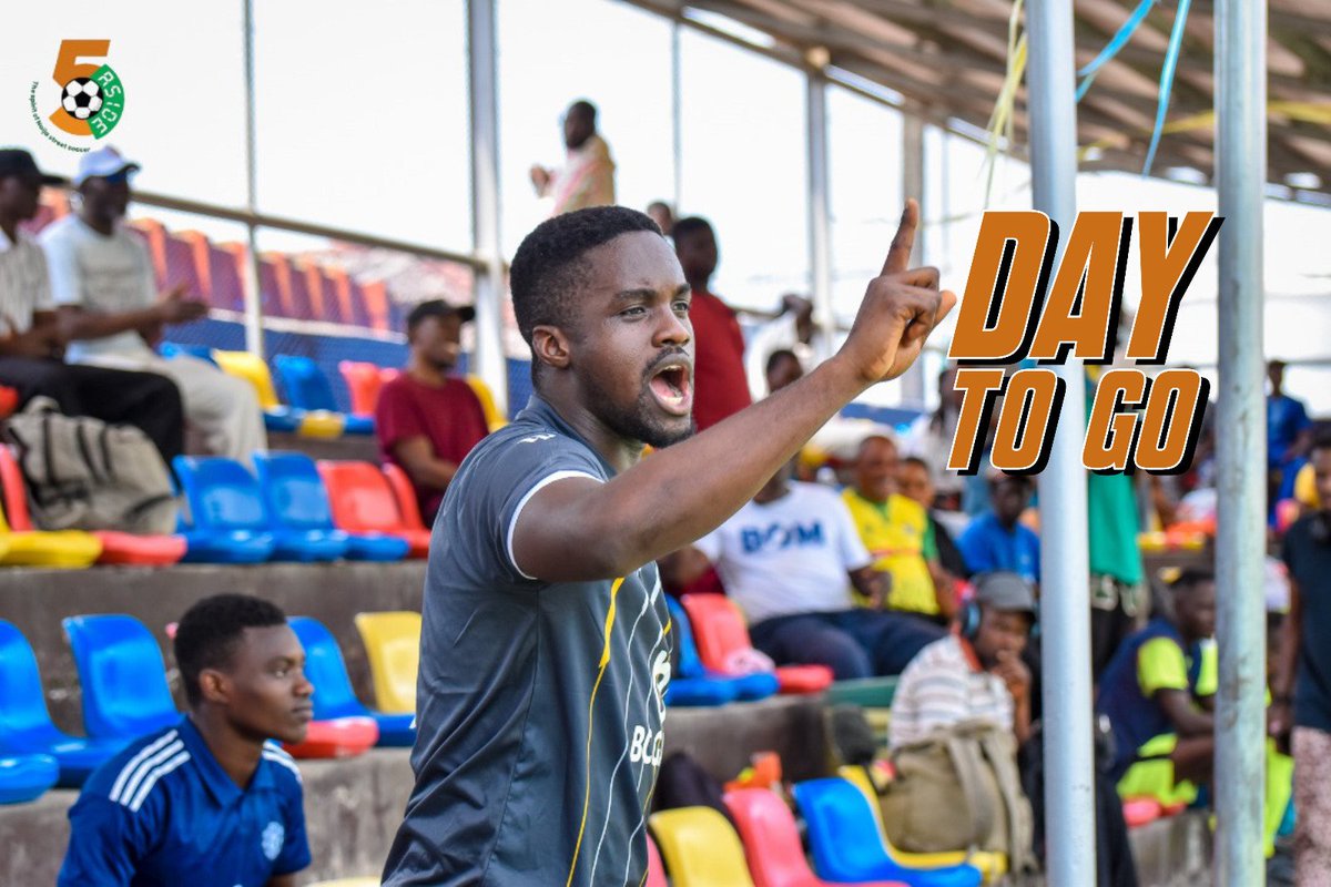 Finally just one day to go,as the Spires 5aside State Championship is ready to thrill and wow the fans⚽😁.

The wait is almost over ⚽⚽