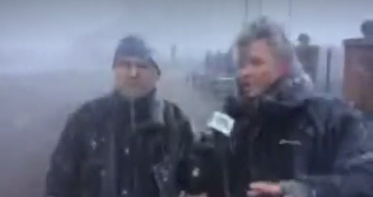 Hopefully no scenes today like this from a few years ago at Old Trafford ! #snowstorm 
#wheresthestadiumgone