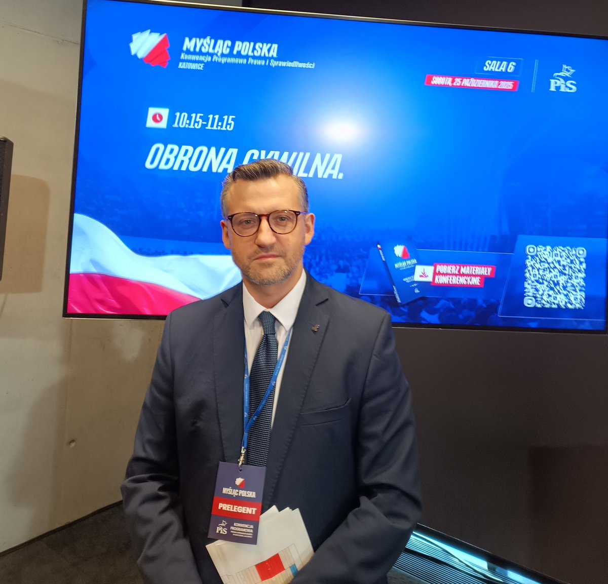 Bezpieczeństwo Polaków to wiodący temat Konwencji #MyślącPolska . Cieszę się, że jestem prelegentem w panelu Obrona Cywilna. 
<a href="/pisorgpl/">Prawo i Sprawiedliwość</a>