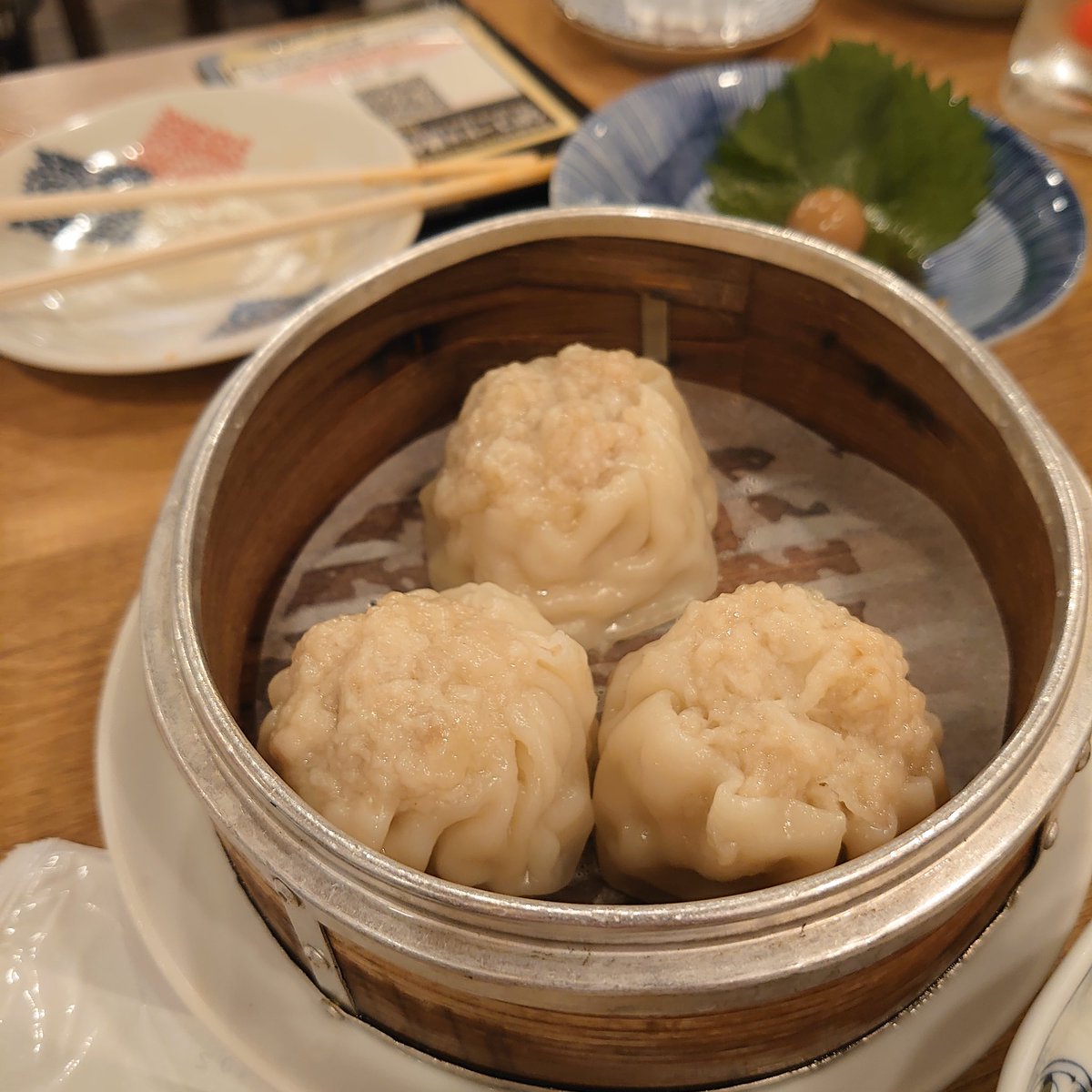 benkyokai1's tweet image. 出汁シューマイ
でかい👻