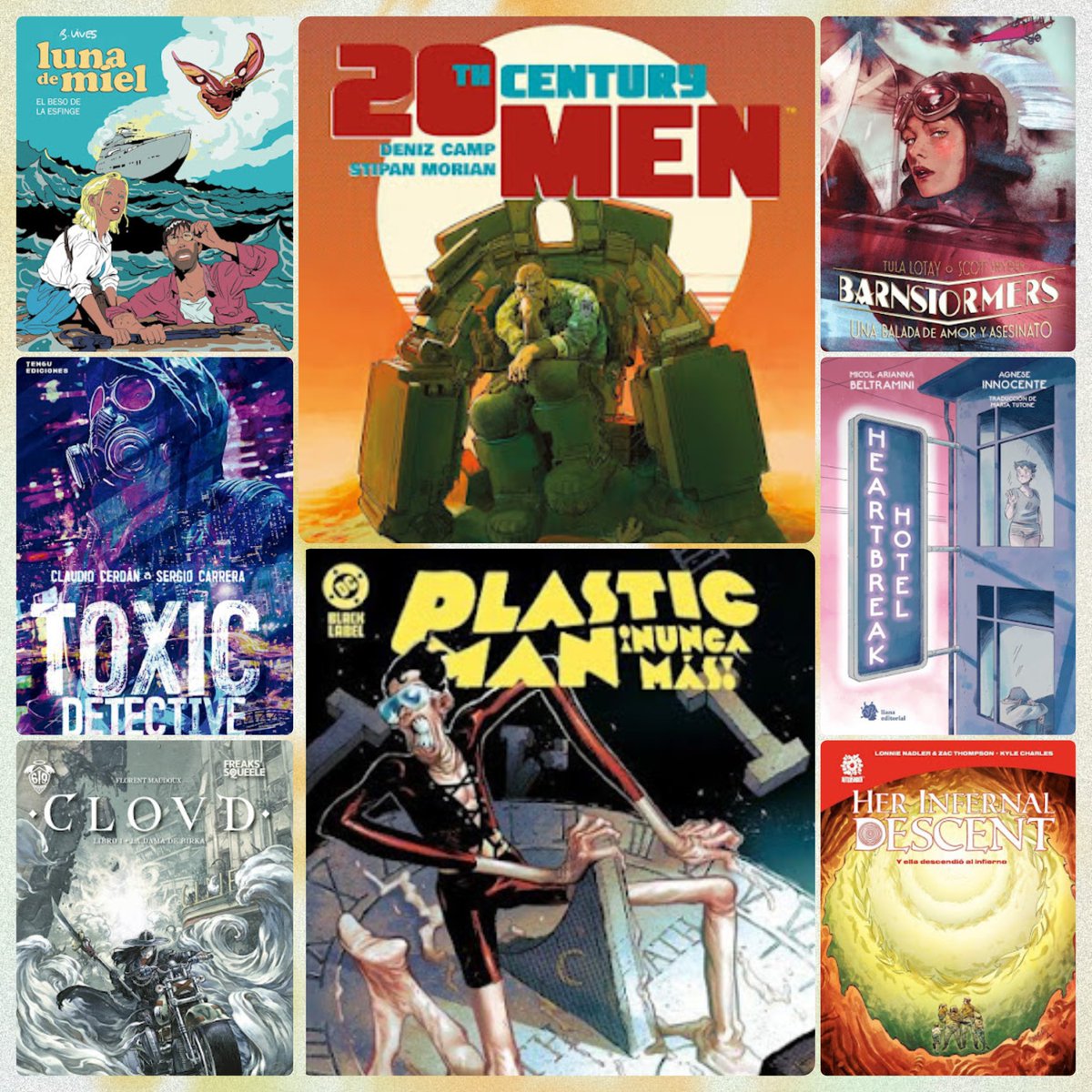 Últimas novedades en cómics 🗨️ 
laestanteriadeloslibros.blogspot.com/2025/10/ultima…
#novedadescómics #aventurasyfantasía #cómicsytebeos #novedadeseditoriales