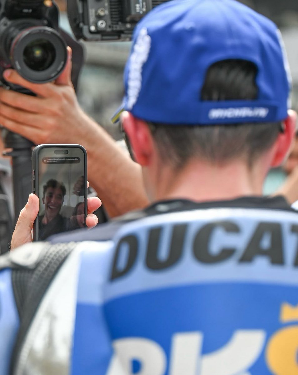 awww Alex on the phone with Marc and Gemma 🥹❤️