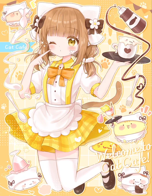pixivision様の特集にて、こちらのイラストを掲載していただきました! 2つ結びはいいぞ!