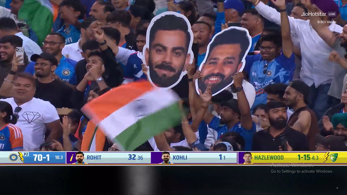 CricCrazyNIKS's tweet image. Enjoy what we see. How much ever.
We may not see this too often.
Cherish. Don't compare. Just cherish.
#CricketonJioStar