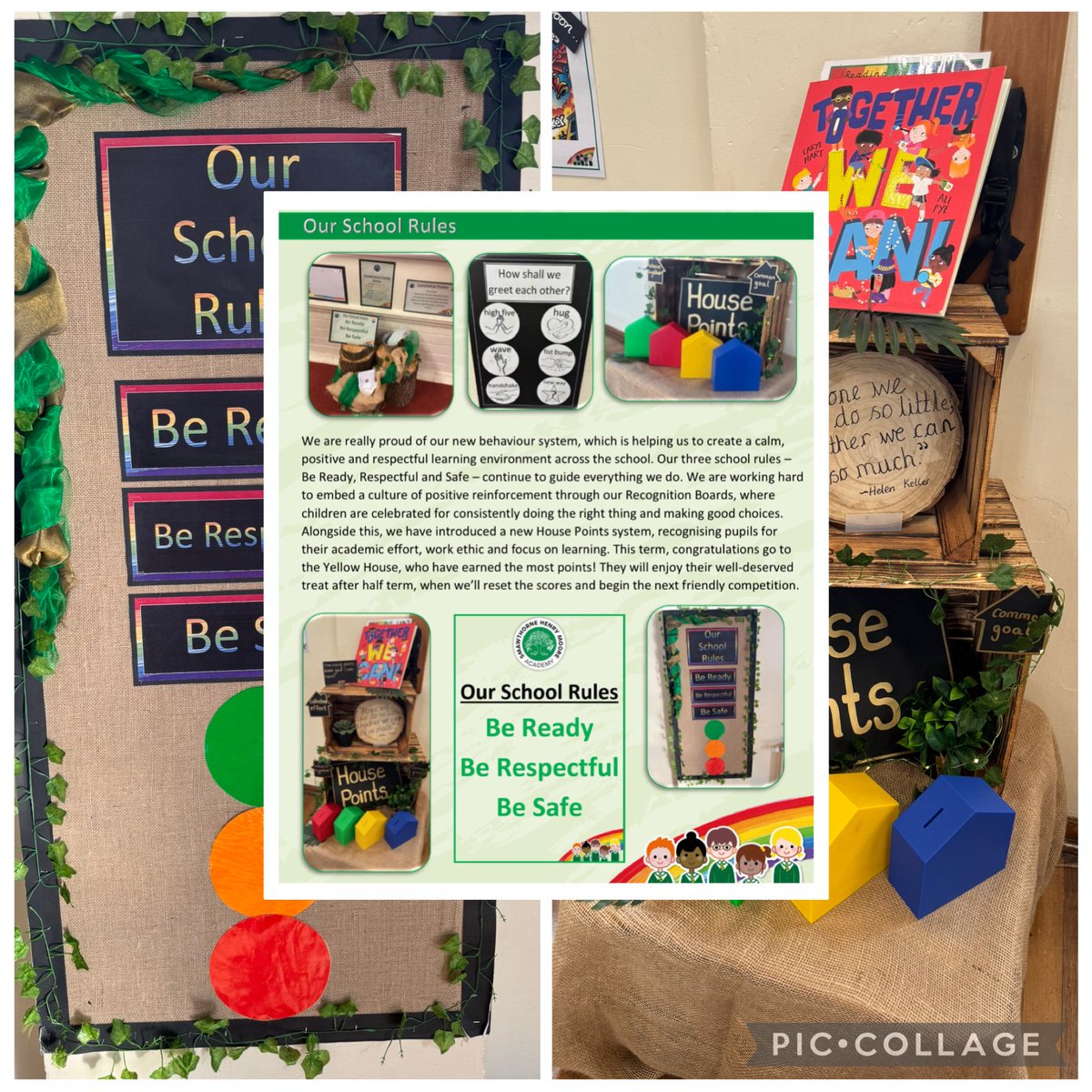 At the end of this half term we have been reflecting on some of our core principles and shaping our next steps. Here is a celebration of how we embed our values, equality education and behaviour expectations. All underpinned with care for every child! <a href="/accomplish_mat/">Accomplish MAT</a>