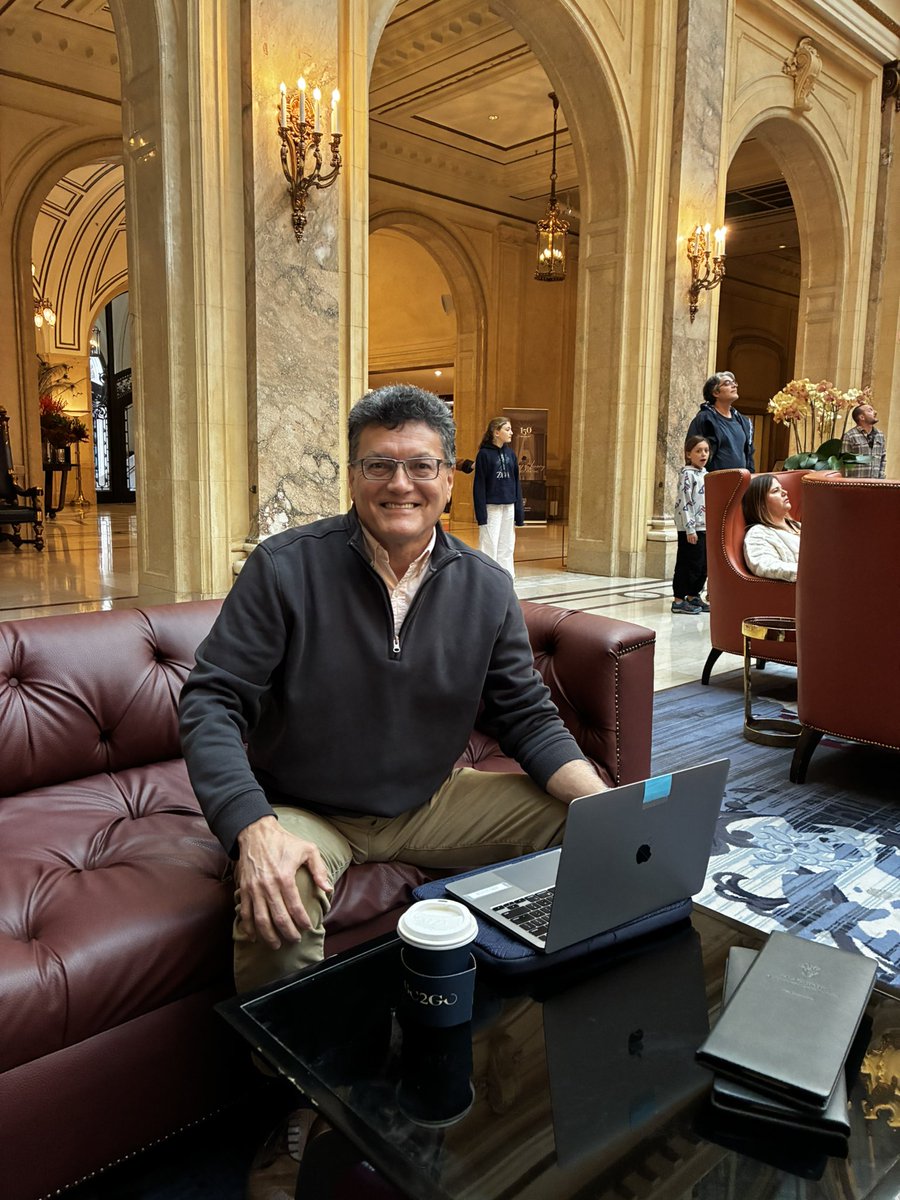 ldduval11's tweet image. It’s 1:20 a.m., and I’m stuck at The Palace in San Francisco. It’s been a long day of meetings. If I could summarize it, I’d say:

let my life = [coffee, code, friends, technology]

#TechLife #CodeAndCoffee #DeveloperLife #NightOwl #LifeInCode #SanFranciscoTech #ThePalaceSF