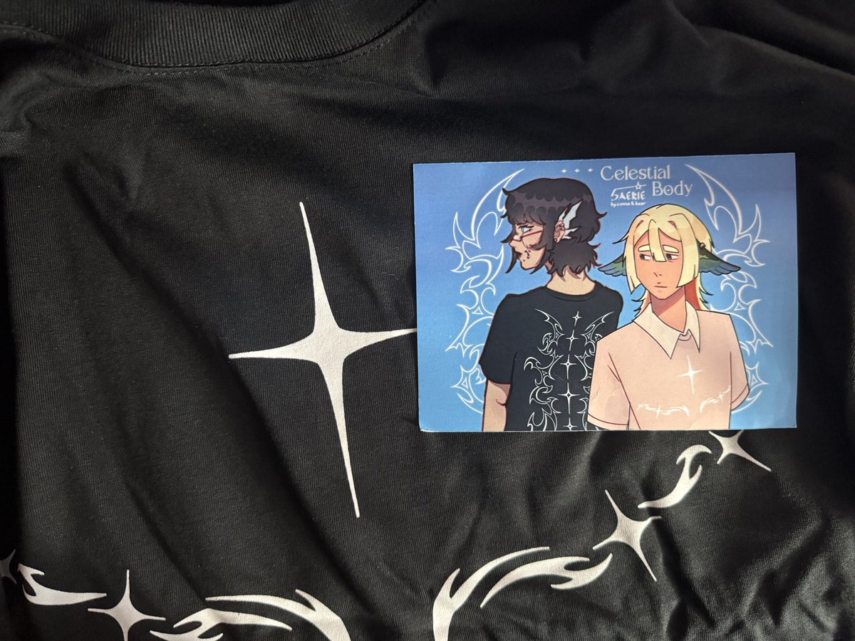 Thank you for the shirt! Finally arrived today 💜