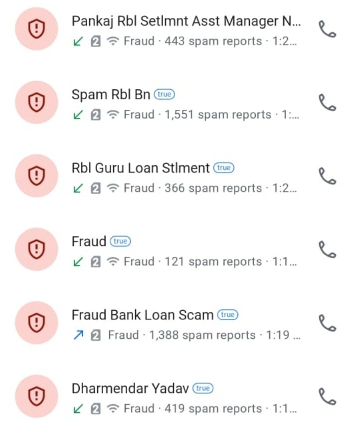 AyanakshaB's tweet photo. @rblbank @RBLBankCares I am being repeatedly harassed by recovery agents for a loan I have NOT taken. Urgent action needed—stop these calls to my number. @RBI #RBLBank #BankHarassment #CustomerRights #Harassment #RBIGuidelines #Banking #India #ConsumerProtection #kolkata #INDvsAUS #ViratKohli #ViratKohli𓃵 #Virat
Some of fraud phone numbers are listed below:
8929926460
7579697056
9411052347
7579908264
9871171983
9432804431 - threat recording from this number