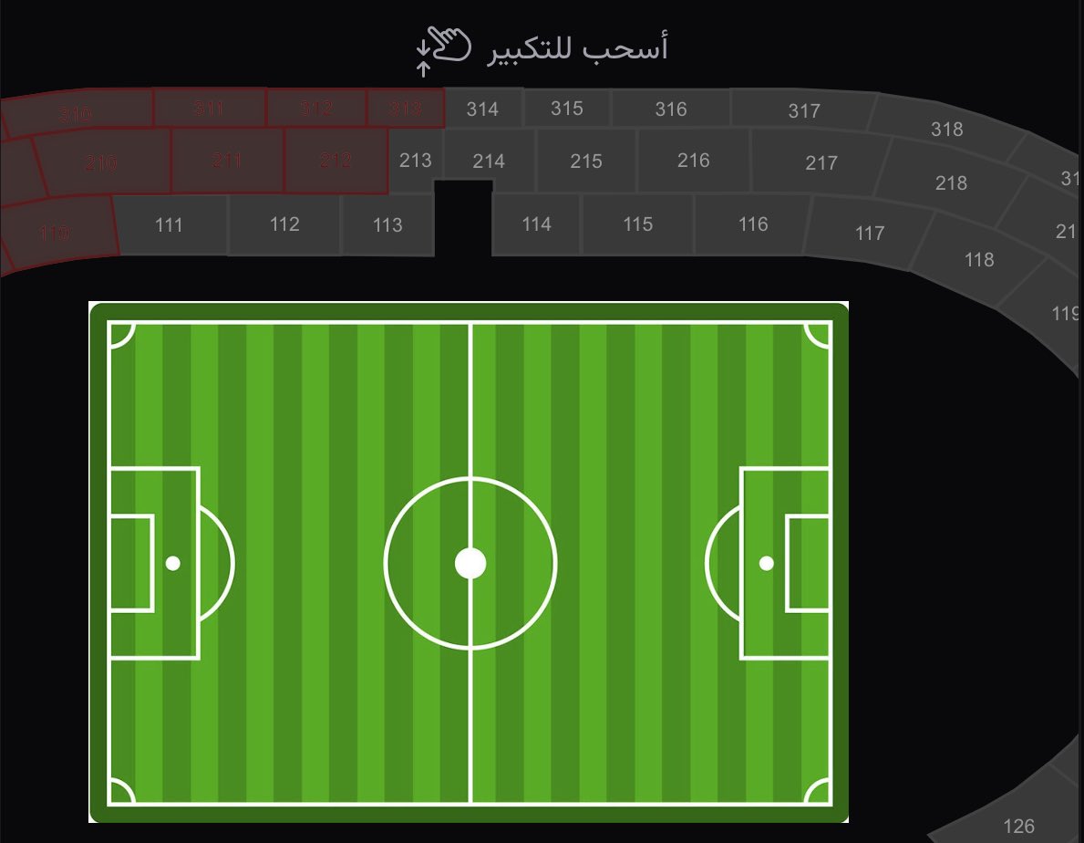 i_oozil's tweet image. 🎟️- الى جمهور #النصر : احجز تذكرتك في واجهة مدرج الحزم من خلال الطريقة الموضحة بالصورة رقم 2 مع استخدام كود Rq111 ويعطيك تذكرة وحدة مجاناً ( سعر التذكرة 15 ﷼ فقط ) 

• احجز بالمدرج الأحمر 🔴
•رابط الحجز ⬇️ 
webook.com/ar-SA/events/s…