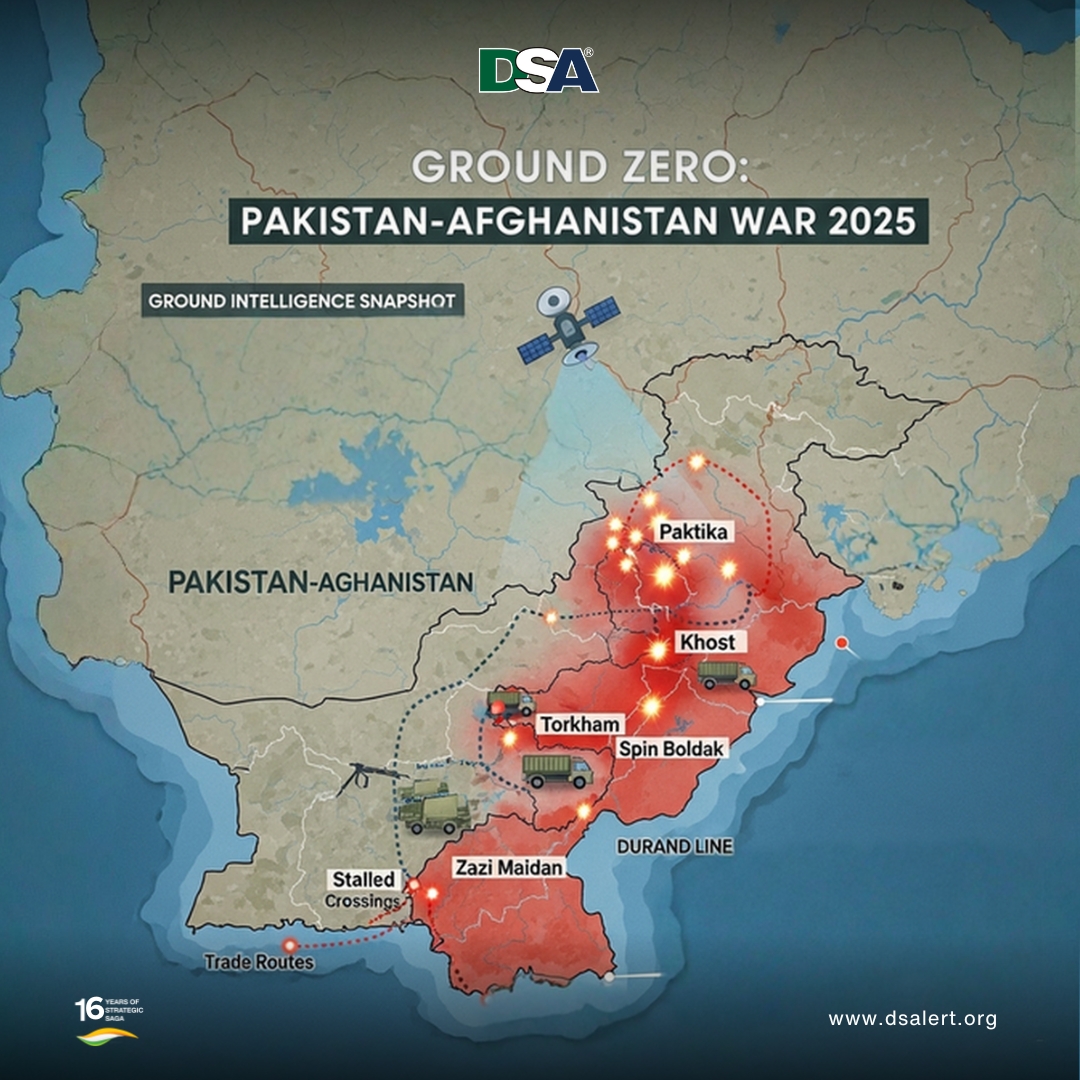 Ground Zero: Pakistan-Afghanistan War 2025 
The Durand Line has exploded again but this time, it’s not just border fire. It’s a strategic reset shaping the next decade of South Asian security.
Ground Intelligence Snapshot
11–12 October 2025: Heavy fighting erupted across multiple