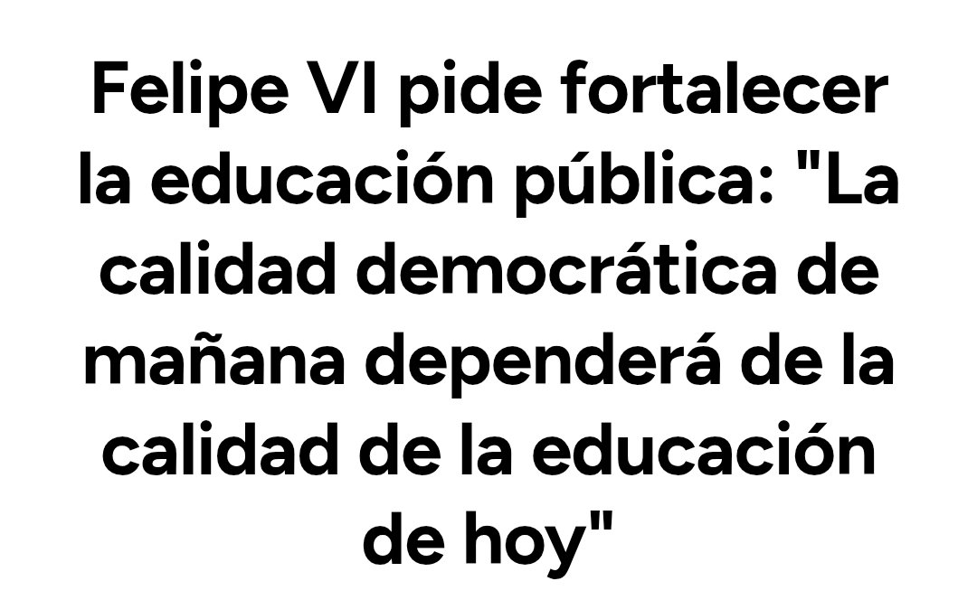 Nada hace más daño a la educación pública que un jefe de Estado llevando a sus hijos a instituciones privadas.

Y nada hace más daño a la credibilidad que decir  una cosa y hacer la contraria.

Defender la pública con los hijos en la privada es un fraude.