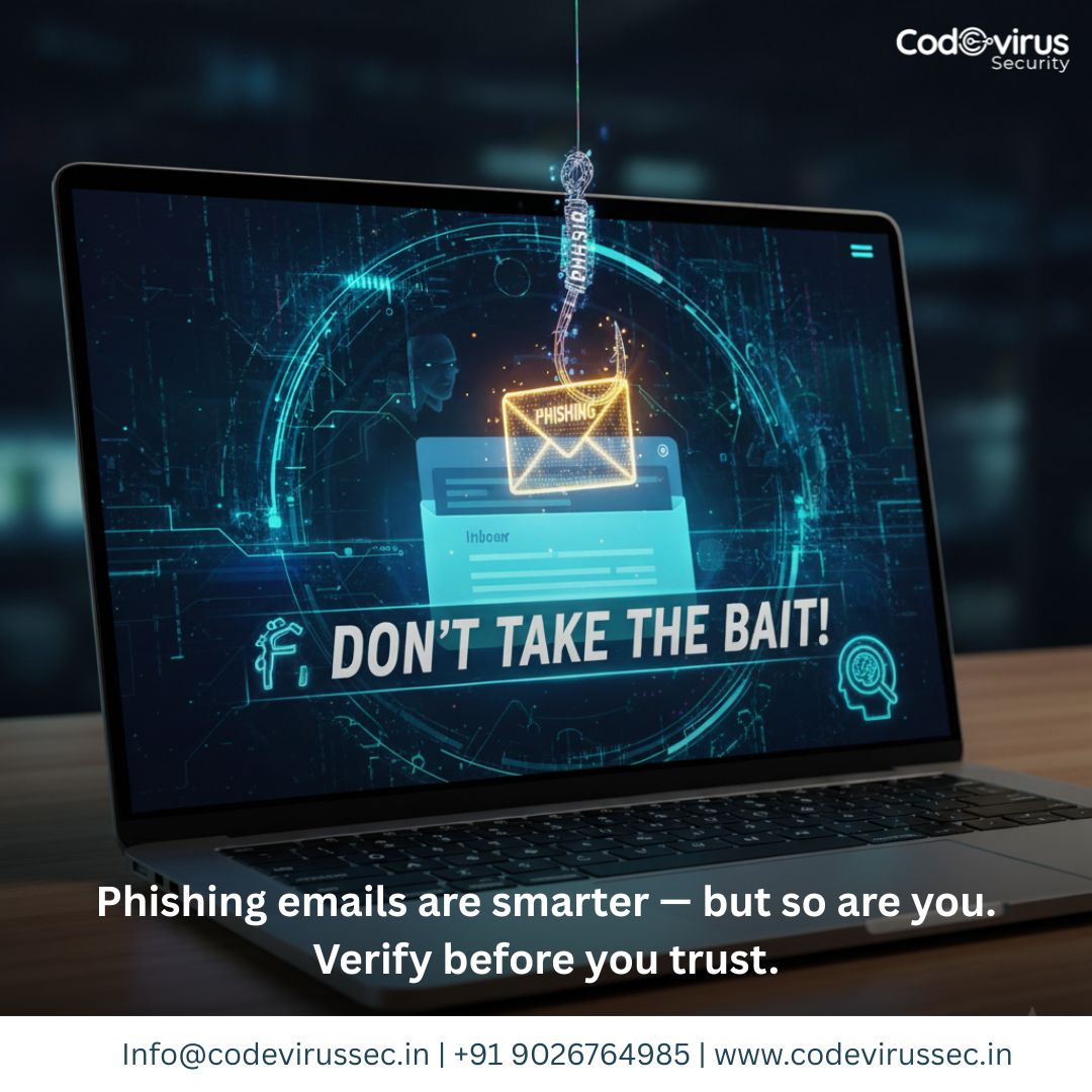 codevirussec's tweet image. Cyber threats don’t take a break — neither should your awareness. 🔐
This #CyberSecurityAwarenessMonth, stay alert and stay protected.
#CodevirusSecurity #OnlineSafety #CyberSafe #CyberSecurityAwarenessMonth #OnlineSafety #StaySecure