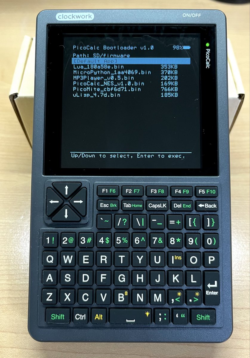 moegiiro_com's tweet image. できました☺️
#PicoCalc