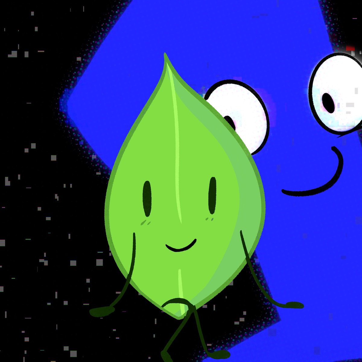 Berrypeachy_'s tweet photo. One..whu u looking at her like that... #leafy #bfdi #tpot #onebfdi https://t.co/eZ6EA9HM9g