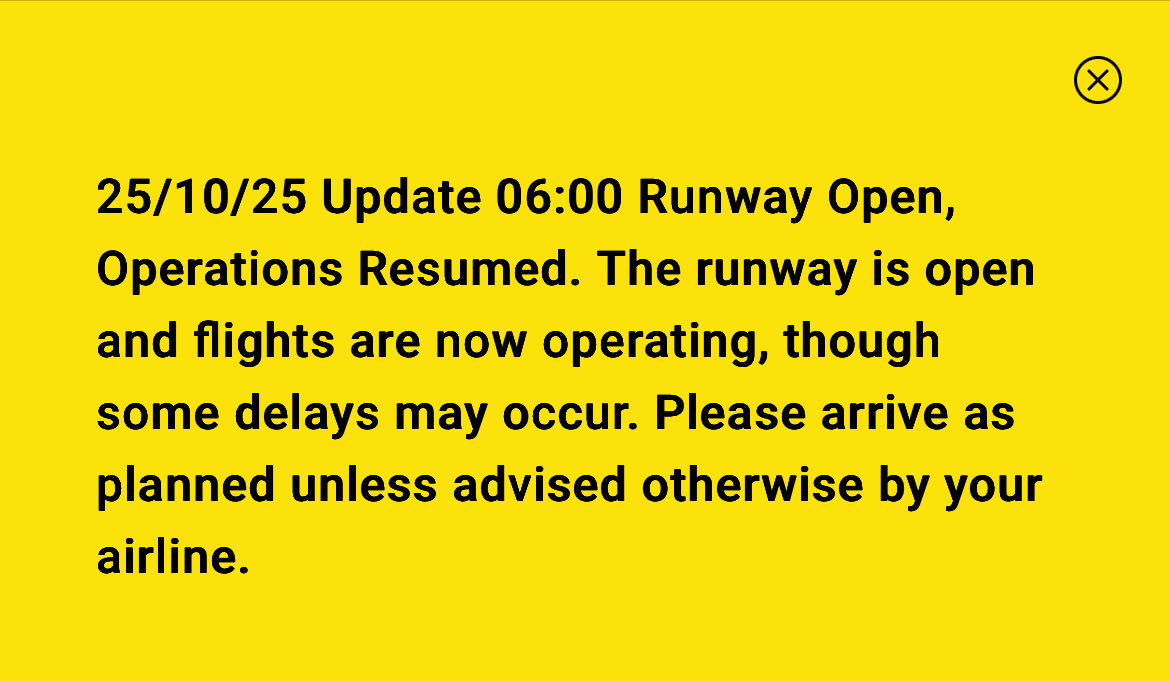 SupportLba's tweet image. Latest update - Runway Reopened

For the latest up to date flight information see leedsbradfordairport.co.uk