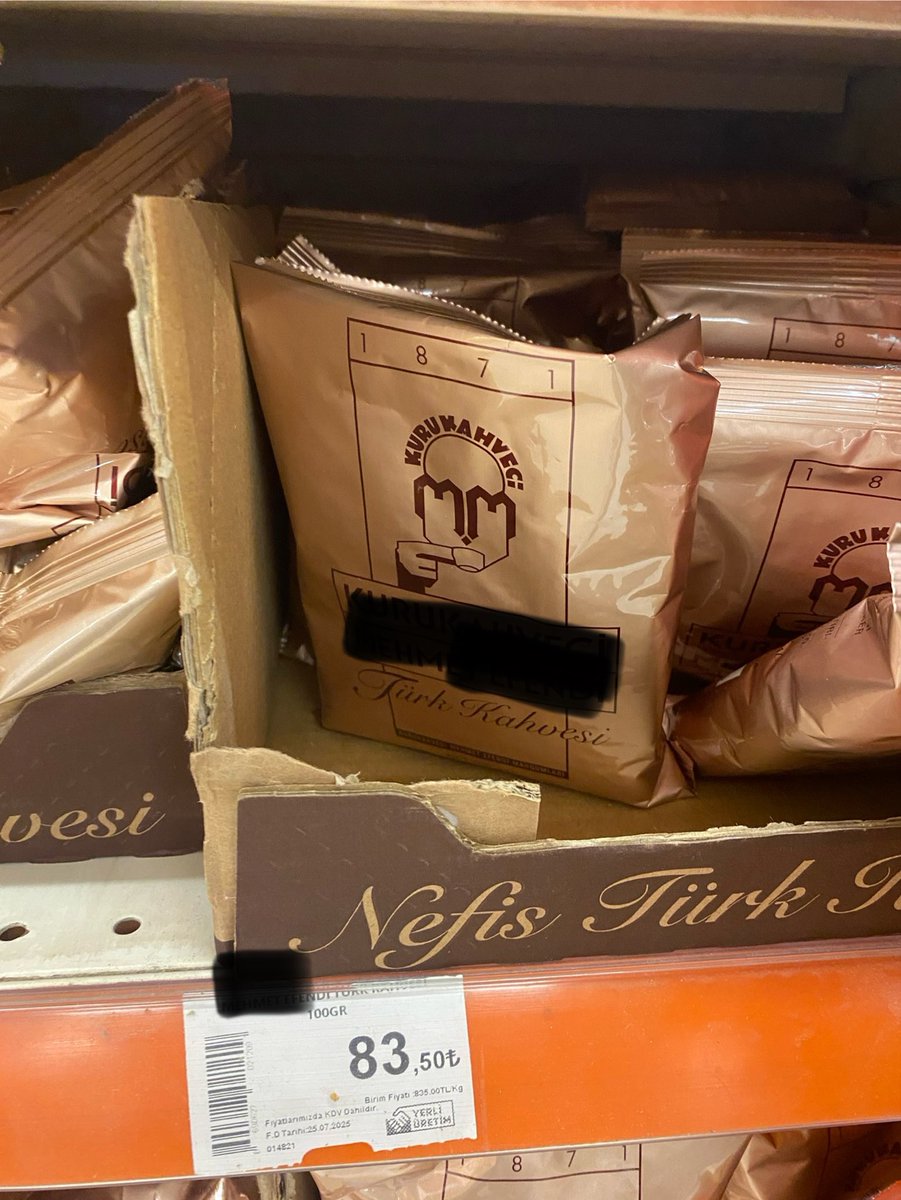 Gencay Özcan (@gencayozcn) on Twitter photo Dışarıda kahve çok pahalı evde içmek için marketten aldım. 
2019 Yılında; 1 Türk kahvesi 3 TL iken, bugün 85 TL oldu. Artış oranı %2833 
İşte bu haberleri yapan gazetecileri gözaltında, yapmayanları el üstünde tutuyorlar. Dışarıda kahve çok pahalı evde içmek için marketten aldım. 
2019 Yılında; 1 Türk kahvesi 3 TL iken, bugün 85 TL oldu. Artış oranı %2833 
İşte bu haberleri yapan gazetecileri gözaltında, yapmayanları el üstünde tutuyorlar.