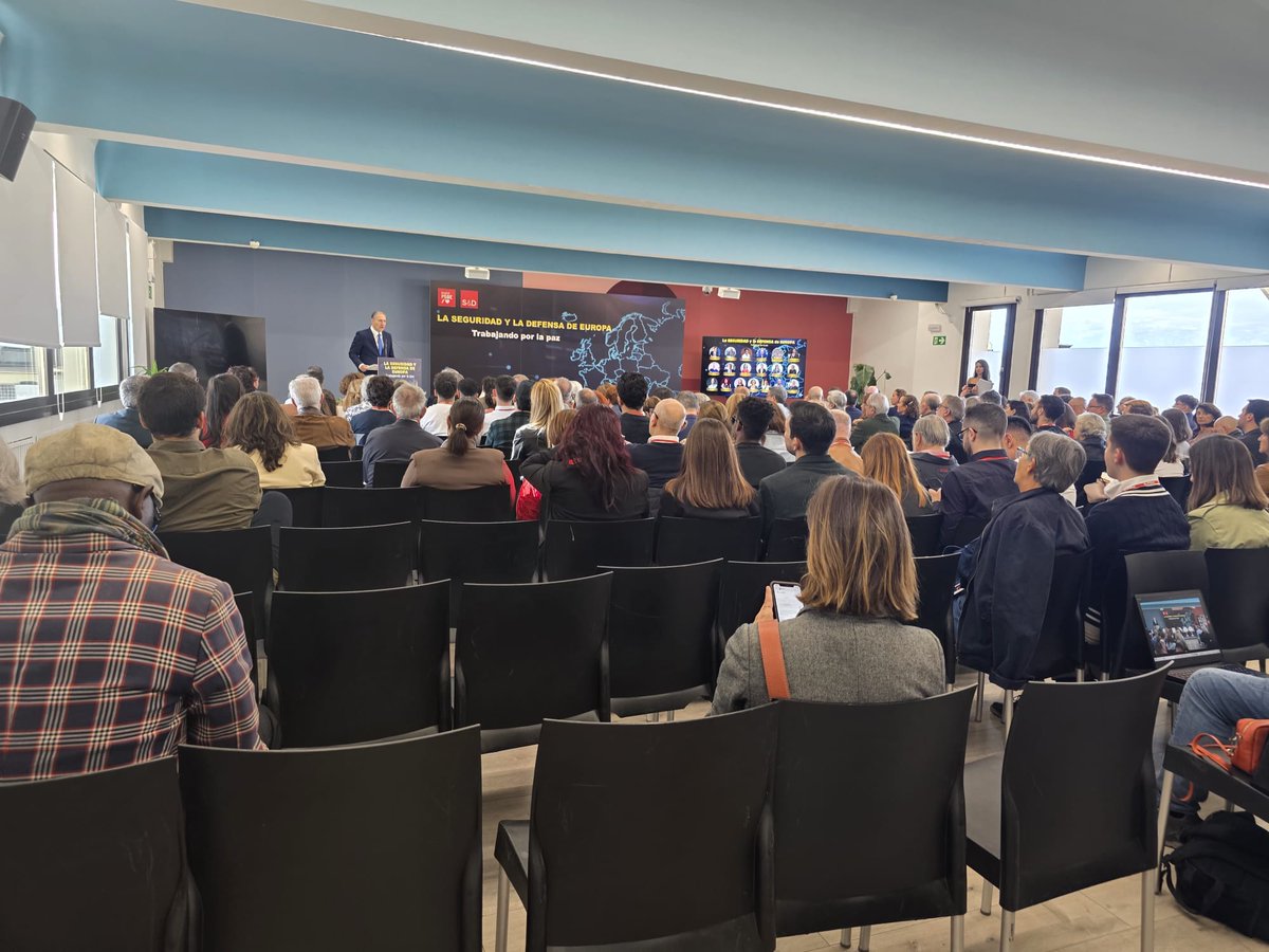 Moggio3's tweet image. @psoe_m La paz no es la ausencia de guerra, sino la presencia de justicia y respeto. Trabajemos juntos por un futuro sin muros, solo puentes en Europa y el mundo. #PazMundial #ConstruyendoPaz
S&amp;amp;D
@PsoeMadrid