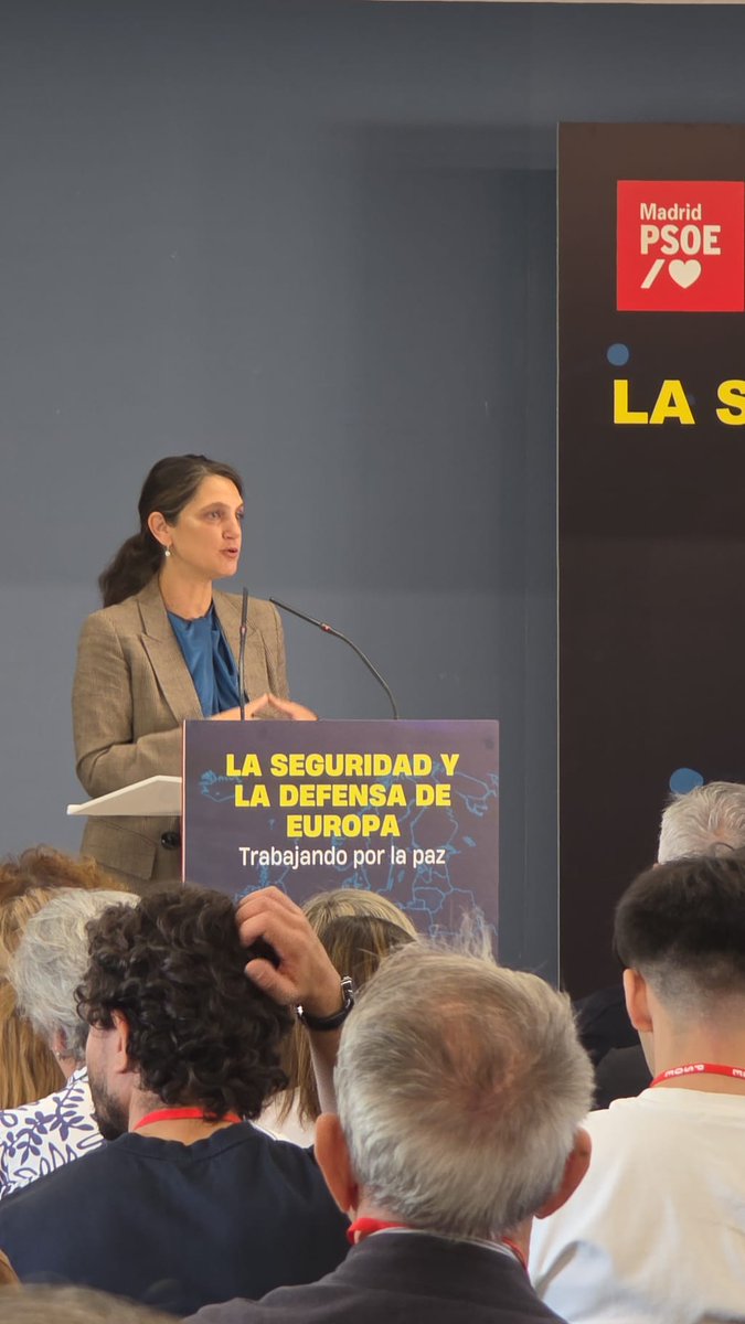 Moggio3's tweet image. @psoe_m La paz no es la ausencia de guerra, sino la presencia de justicia y respeto. Trabajemos juntos por un futuro sin muros, solo puentes en Europa y el mundo. #PazMundial #ConstruyendoPaz
S&amp;amp;D
@PsoeMadrid