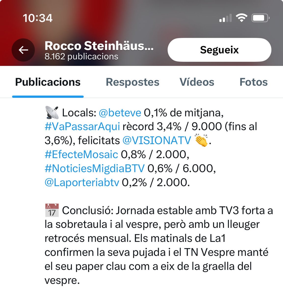 VISIONA TV tweet media