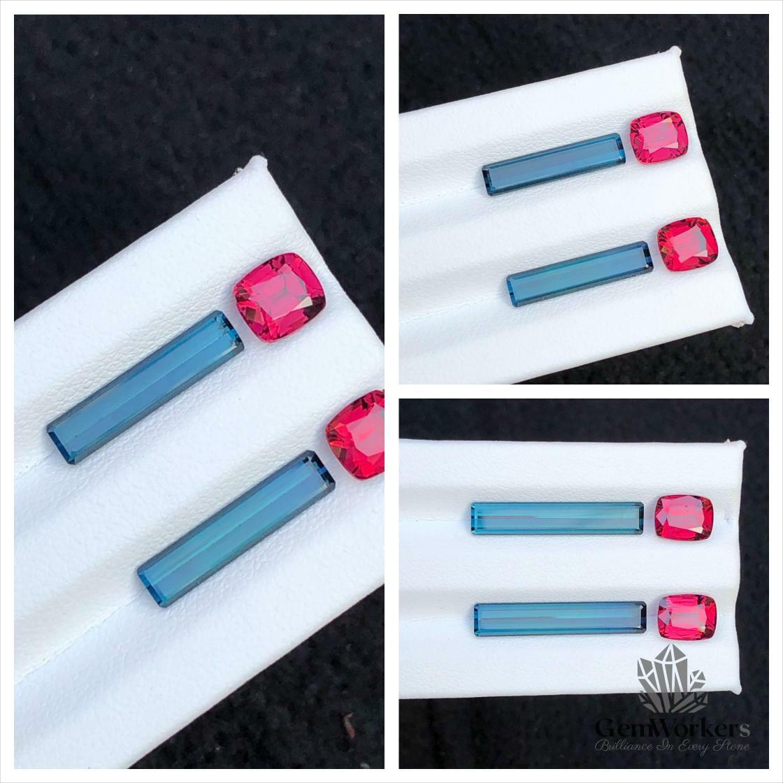 gemworkers's tweet image. Elevate your style with our stunning Indicolite Blue &amp;amp; Rhodolite Garnet Faceted Pair. Perfect for unique earrings that capture attention! #GemstoneJewelry #EarringDesign

Shop Now gemworkers.com/products/indic…