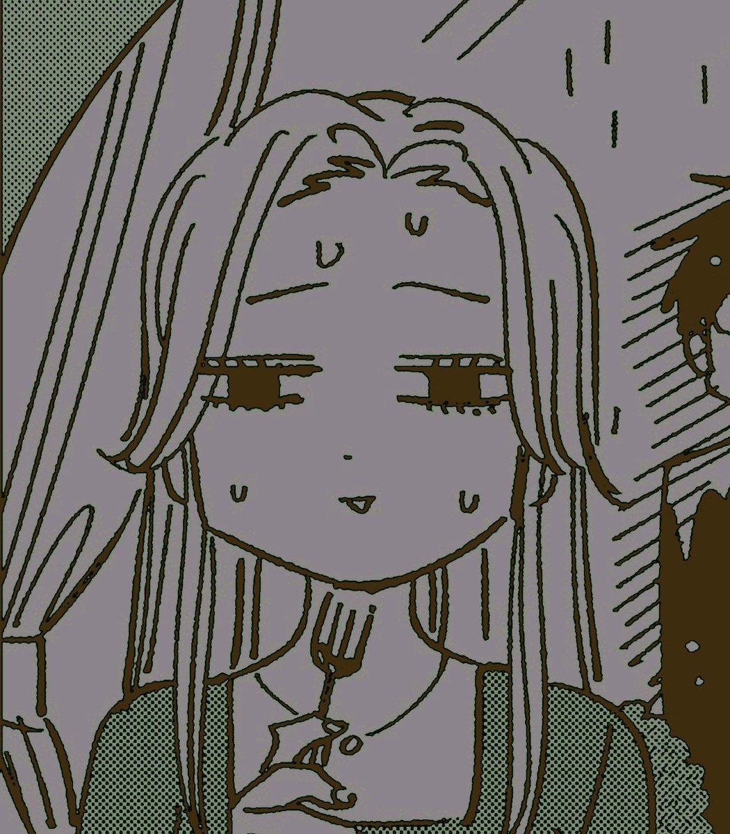 noroishisen's tweet photo. ㅤ 
cue  another  nervous  chuckle  before  she  goes  behind  him，  both  hands  flat  on  his  back  as  she  pushed  him，  “ let's  just  go  ... ”  🌀
ㅤ https://t.co/wSlRG1ffT5