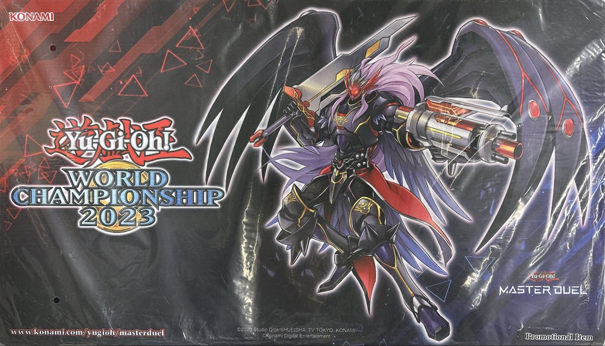 遊戯王 WCS2023 榊遊矢 オッドアイズレイジングドラゴン プレイマット