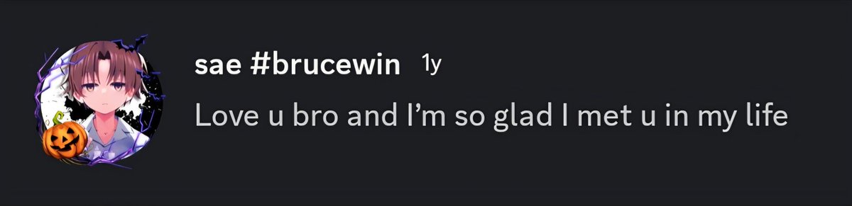 its already been a year i miss u the same everyday brucey