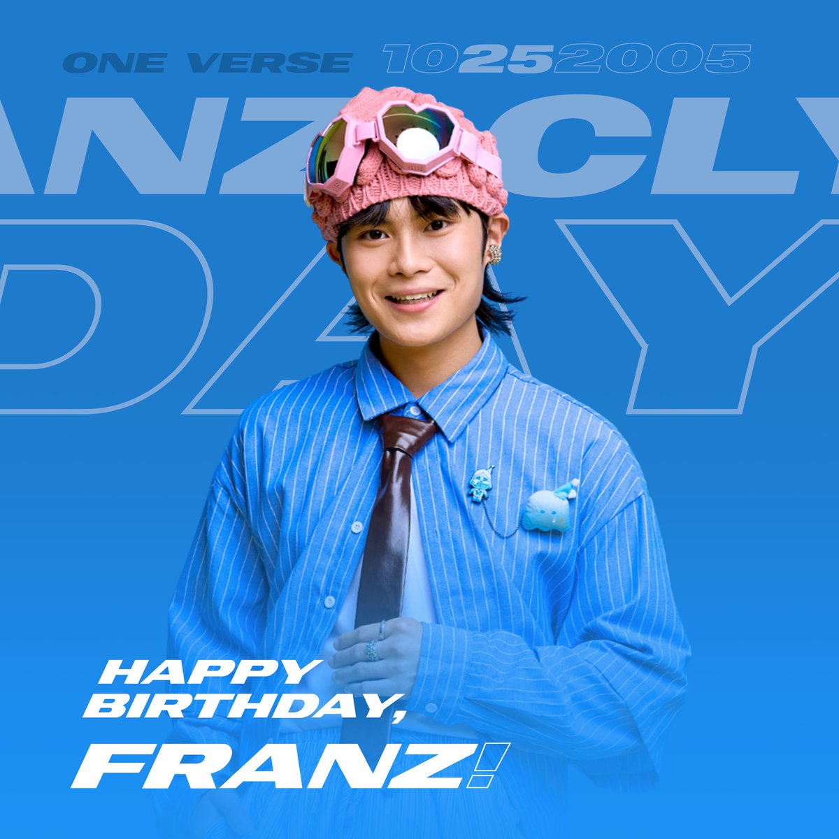 💙 Happy Birthday, Franz! 🎂✨

Your day, your rhythm, your verse. 🎶 Keep shining bright and inspiring with your passion and charm! 🌟

Let’s celebrate together 🎉 Drop your love for Franz below! 💌

#HappyFranzDay #ONEVERSE_ph #OV_Franz
