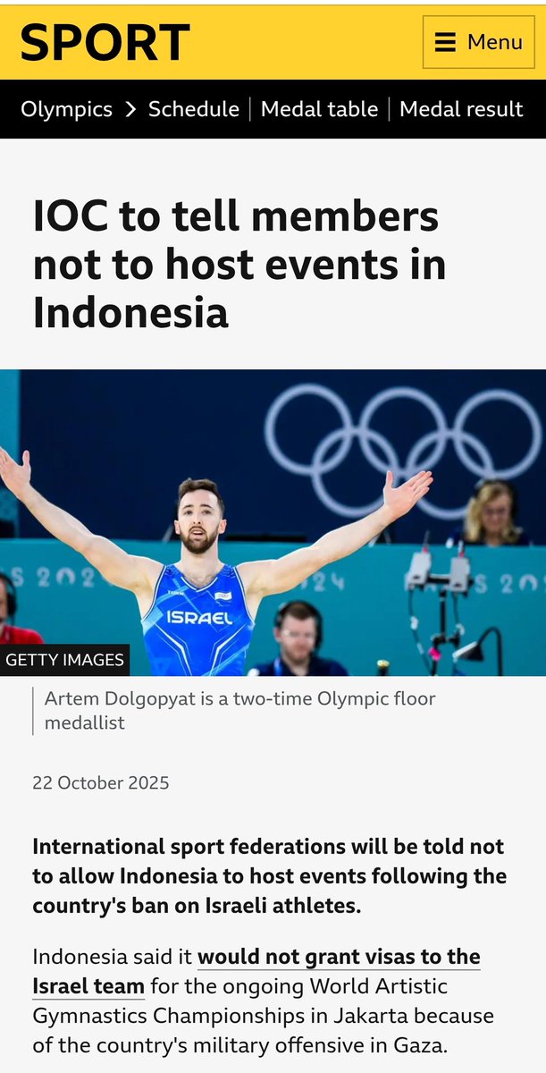 Fitri_Greens's tweet photo. Fuck Israel, IOC, FIFA, UEFA 

#BoycottIOC 
#BoycottFIFA 
#BoycottWorldCup2026 https://t.co/kr2XsvAUTC