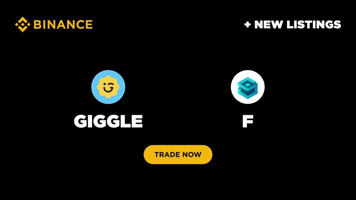 $GIGGLE listing spot Binance   

Anh guộc <a href="/cz_binance/">CZ 🔶 BNB</a> vẫn cứ là mãi đỉnh - Liệu đây sẽ là em Meme đầu tiên 1B của hệ BSC mùa này không ?