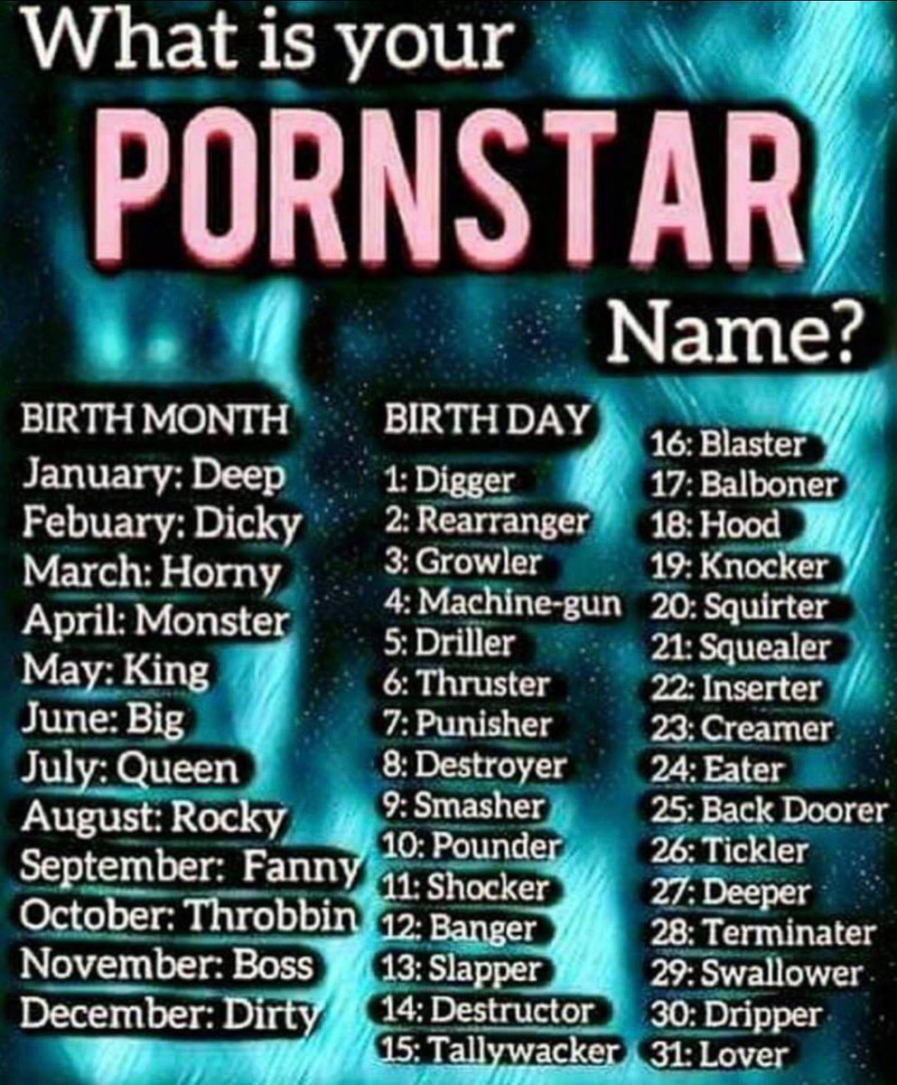 wendeeluvz's tweet image. HORNY SQUEALER 🤣💯🤘🏼🤭
😈 #YourPornstarName 😉