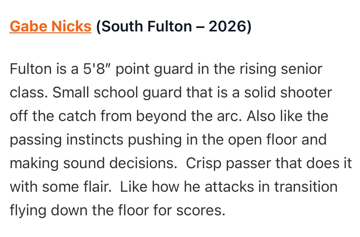 Gabe Nicks (@gnicks08) on Twitter photo Thank you to <a href="/PrepHoopsIL/">Prep Hoops Illinois</a> and <a href="/scottybscout/">Scott Burgess</a> for another write up ✍️ Thank you to <a href="/PrepHoopsIL/">Prep Hoops Illinois</a> and <a href="/scottybscout/">Scott Burgess</a> for another write up ✍️