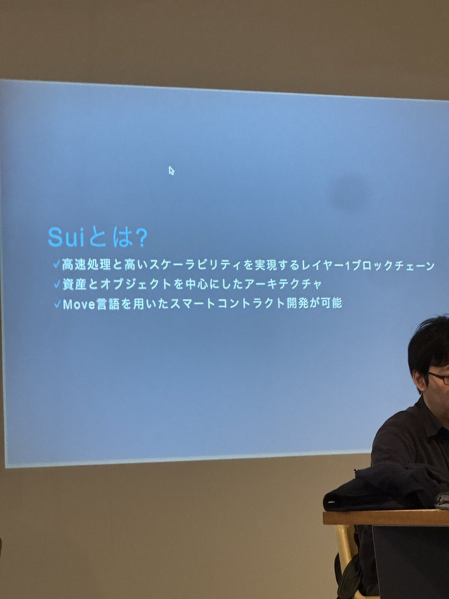 tanapl_h's tweet image. Suiとは👀
#suiworkshoptokyo