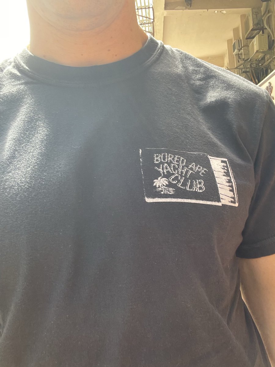 Not in Vegas, but still representing 🍌
<a href="/BoredApeYC/">Bored Ape Yacht Club 🍌</a> #BAYC