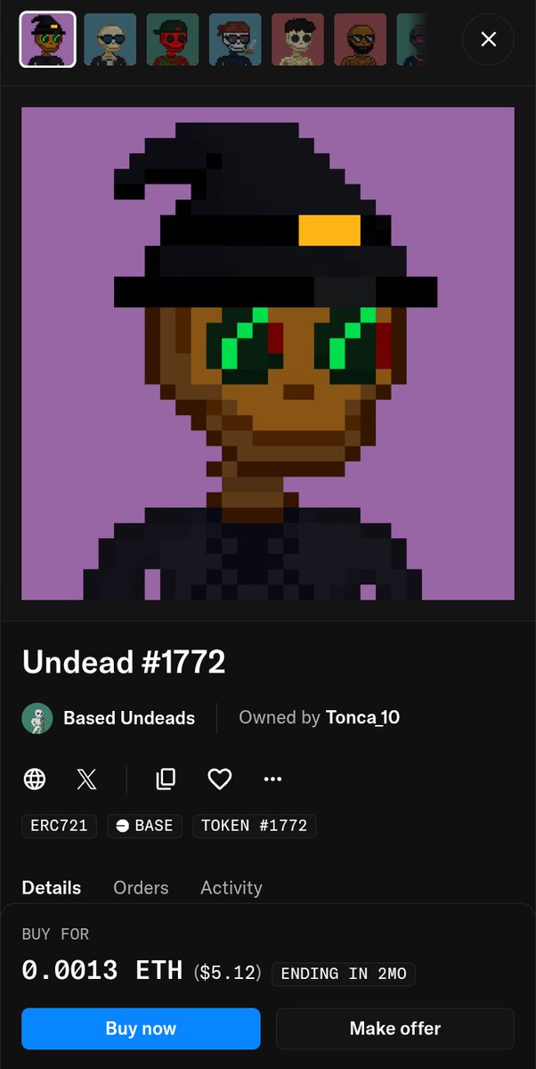 Simple_on_Base's tweet image. Bullish on Simple official NFT.
Bullish on @BasedUndeads. 
If you know, 
You know. 🧩