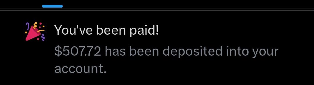 Finally got the Payout 😮‍💨