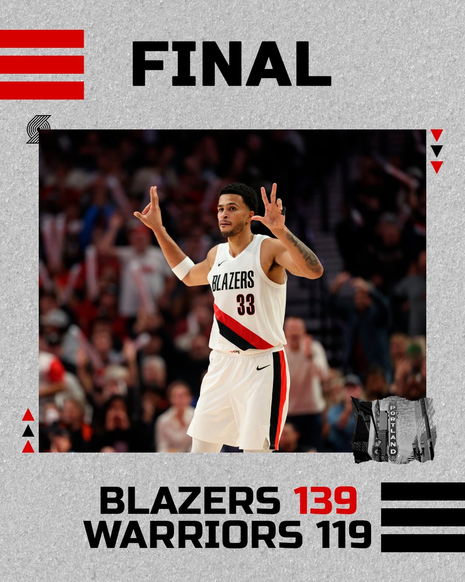 LOS PORTLAND TRAIL BLAZERS DE TIAGO SPLITTER.

RESPETEN CARAJO.