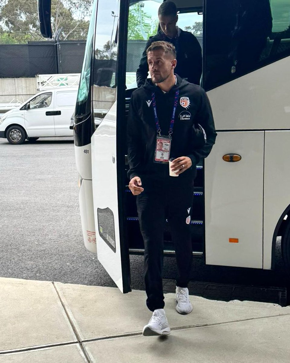 PerthGloryFC's tweet image. Checked in at AAMI 📍 🏟️ 
#MCYvPER
