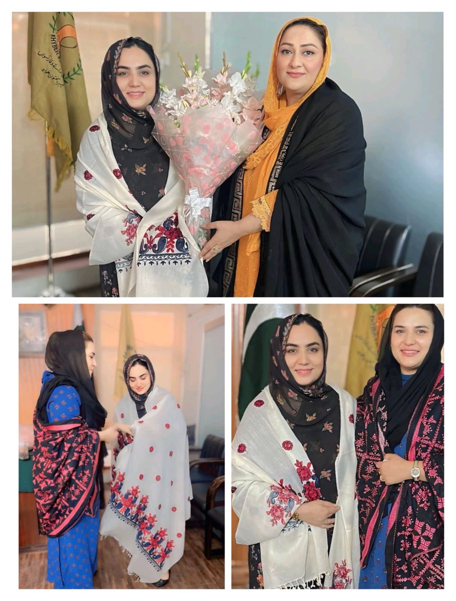 خیبر پختونخوا کمیشن برائے حقوقِ نسواں کی چیئرپرسن اور پریزیڈنٹ ویمن ونگ ملاکنڈ ریجن ڈاکٹر سمیرا شمس سے  سے نعیمہ ناز جنرل سیکرٹری ملاکنڈ ریجن اور انفارمیشن سیکرٹری حنا رحمان نے ان کی آفس میں ملاقات کی۔ انہیں چیئرپرسن کا عہدہ سنبھالنے پر مبارکباد دی اور ان کے لیے دعا کی