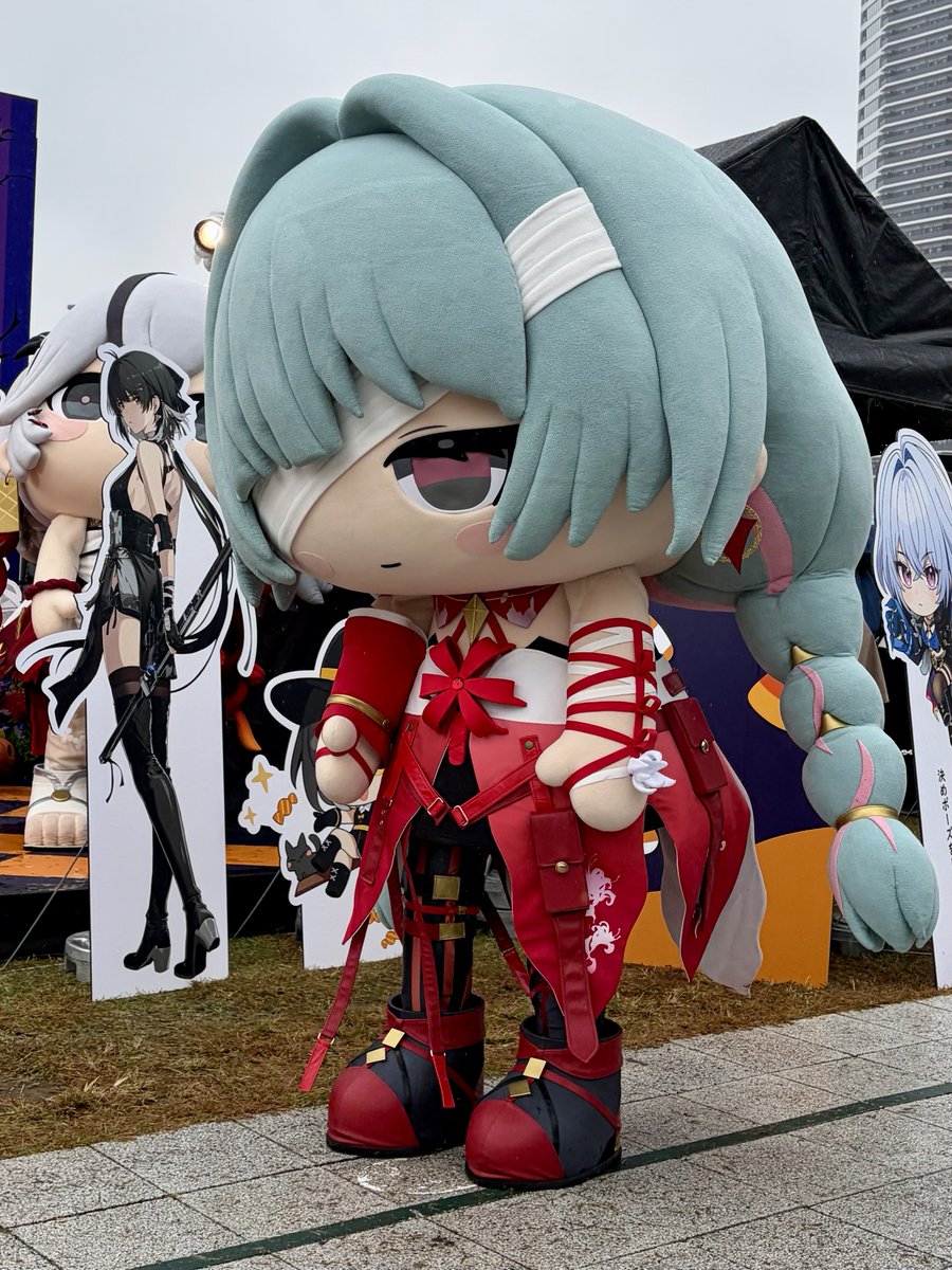 着ぐるみフローヴァ「鬱だ…」  #共鳴ハロウィン